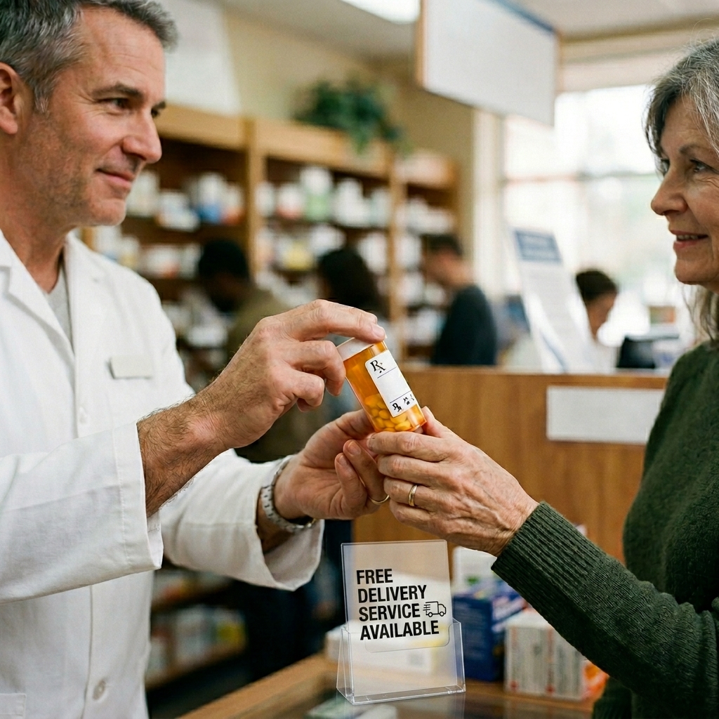 Free delivery service